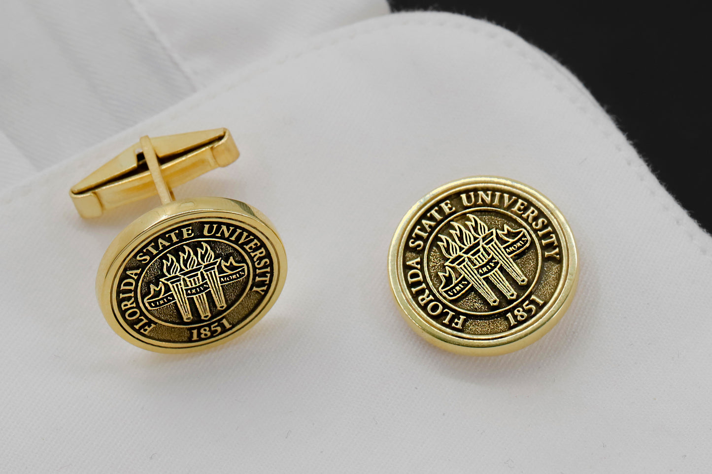 SilverCraft Personalized 925 Sterling Silver Cufflinks