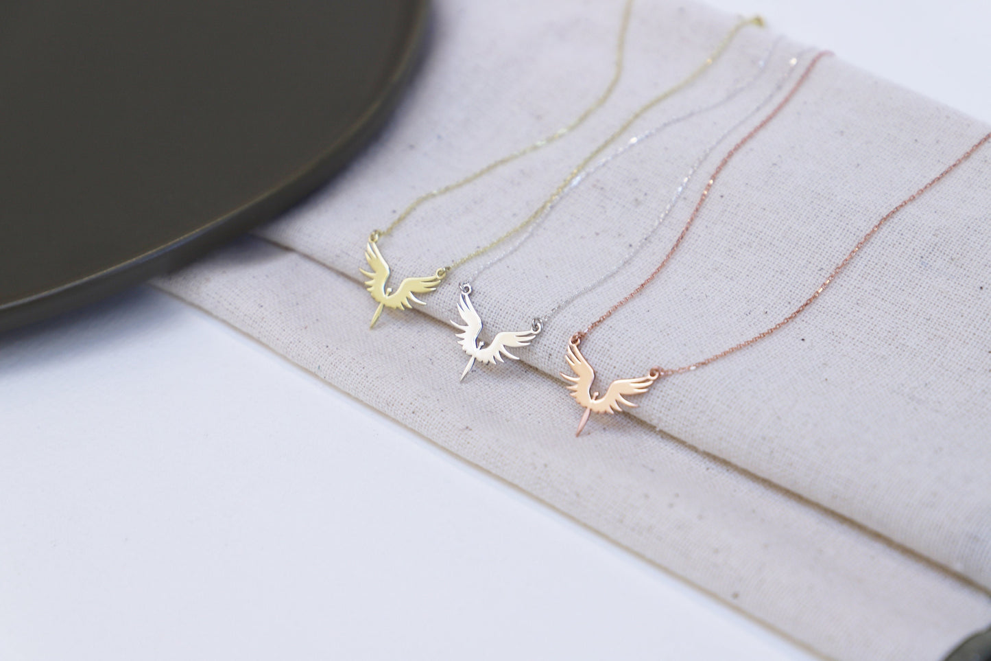 Archangel Michael’s Phoenix Necklace - Ignite Your Spirit with Radiant Resilience