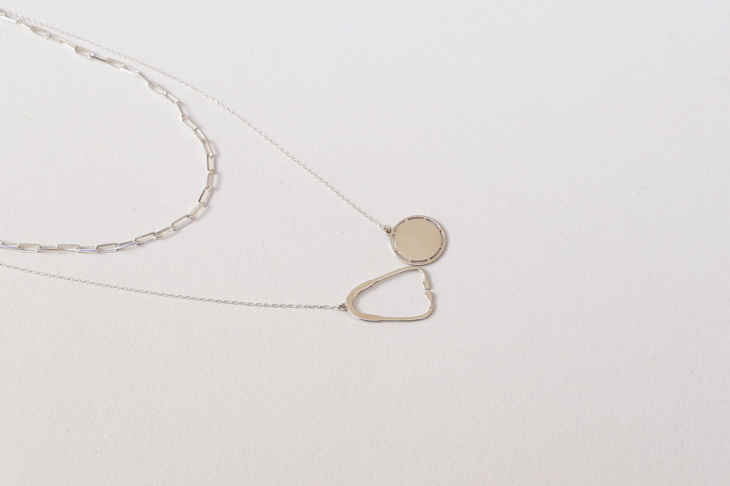 Pulse Heart Stethoscope Necklace - Elegant Design Celebrating Healthcare Heroes