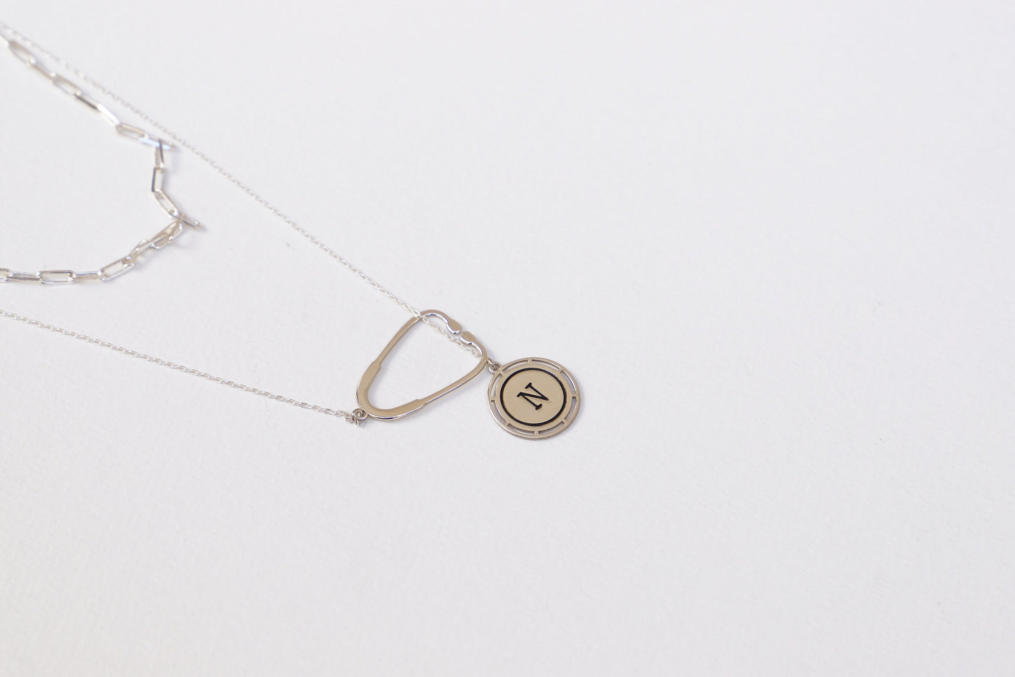 Pulse Heart Stethoscope Necklace - Elegant Design Celebrating Healthcare Heroes