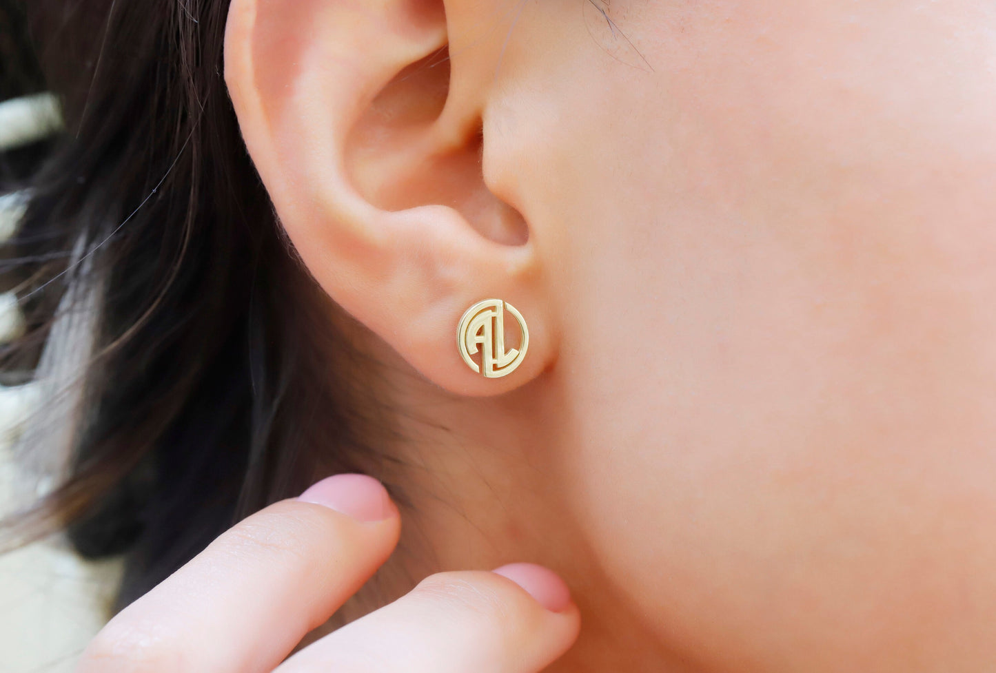 Monogram Earrings