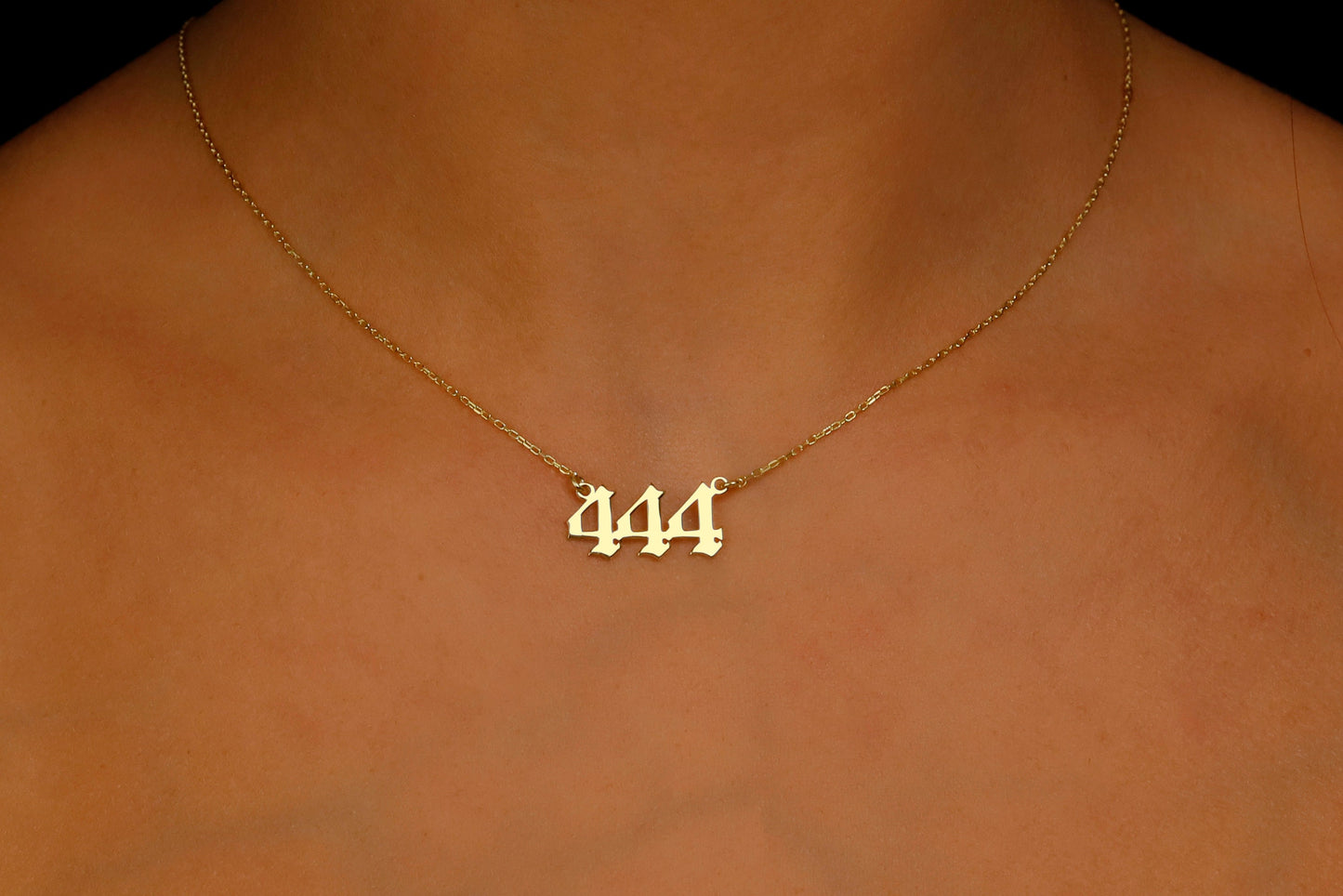 Ethereal Creations Custom Angel Numbers Necklace - Personalize Your Spirit with Meaningful Numbers