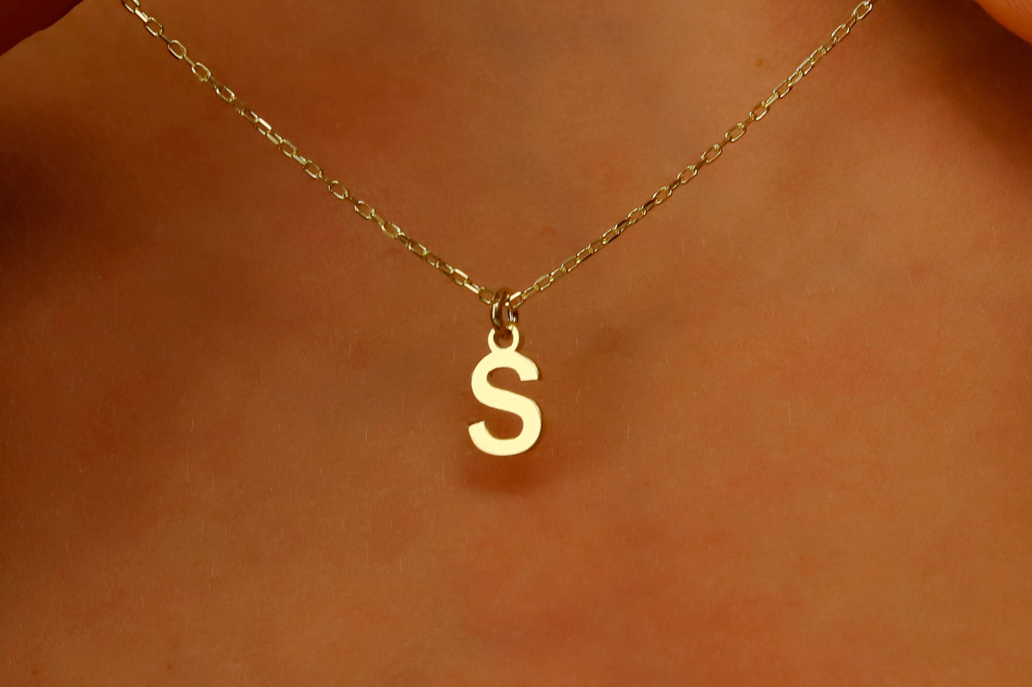 Initial Necklace | Letter Charm Necklace | Custom Initial Necklace | Personalized Jewelry | Personalized Gifts | Necklace for Women
