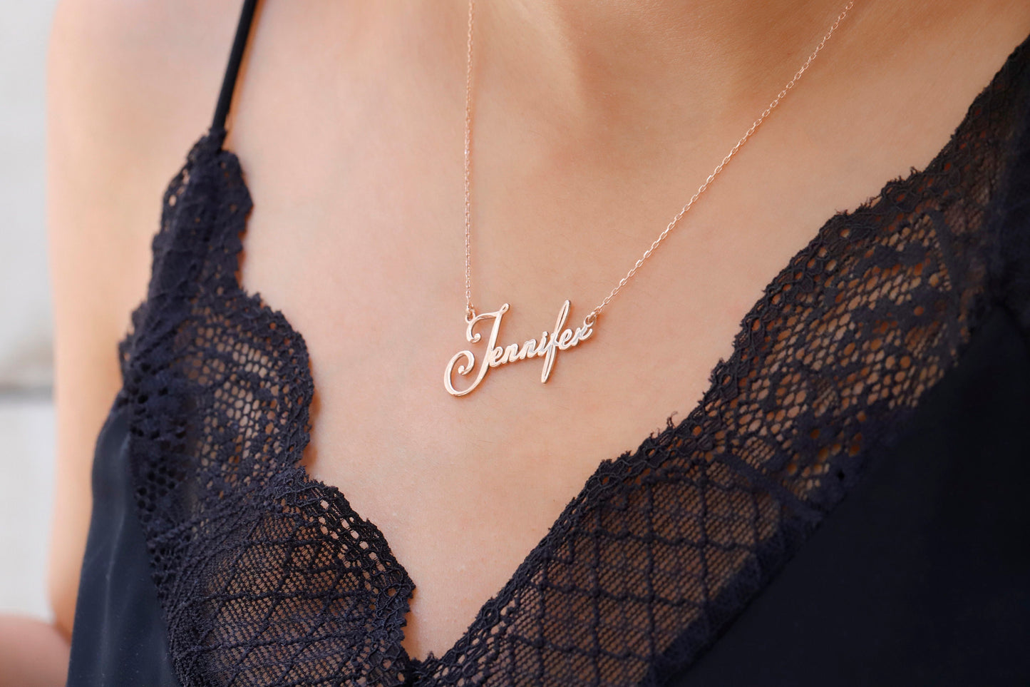 Personalized Gold Name Necklace
