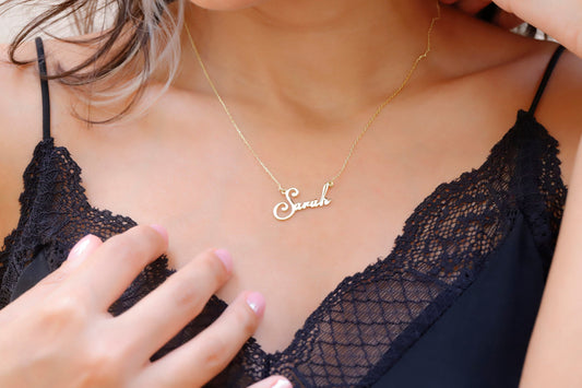 Gold Name Necklace - Customizable Jewelry for a Personal Touch