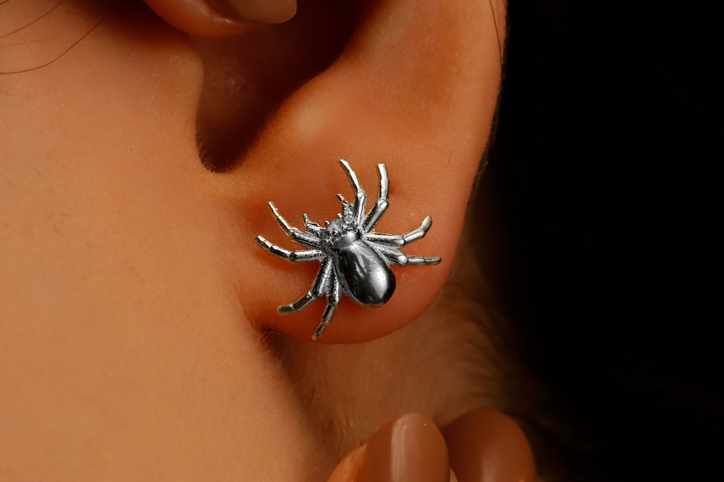 Arachnid Spooky Tarantula Earrings