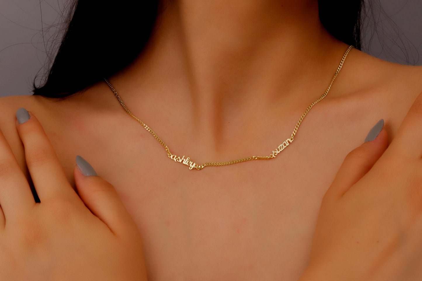 Multiple Name Necklace