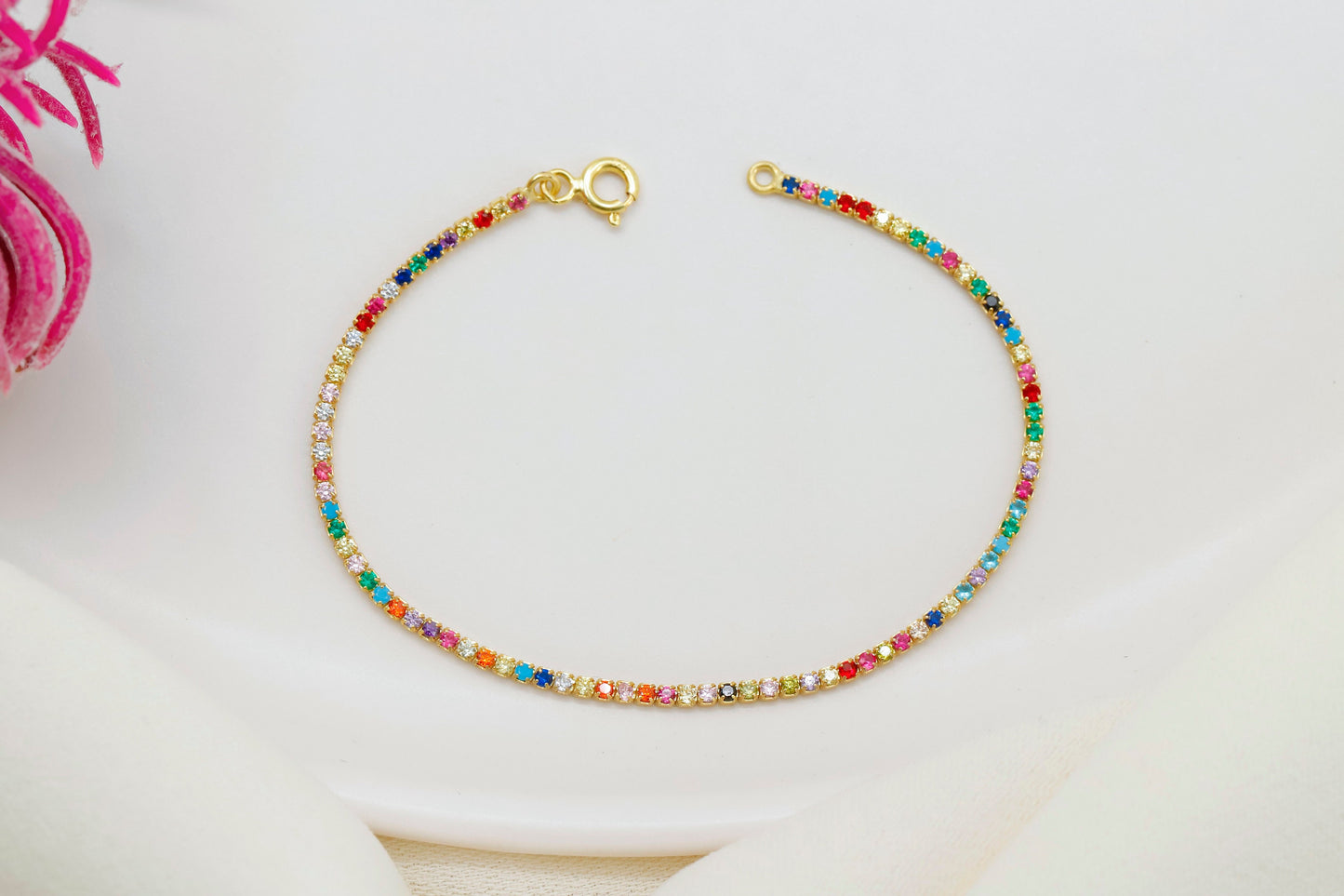 Colorful Dreams Rainbow Bracelet