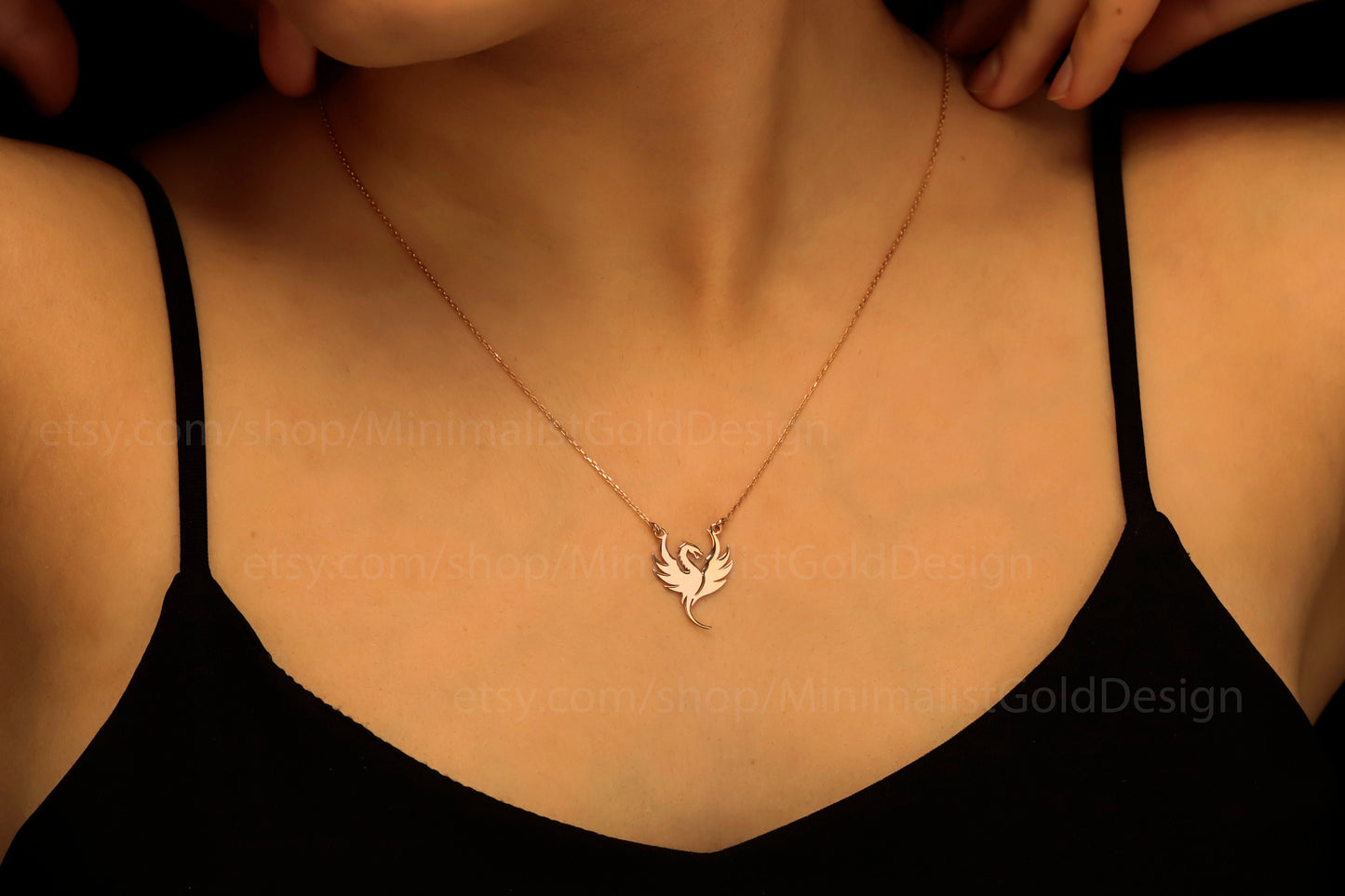 Dragon Spirit Necklace | Silver, Gold & Rose Gold | Symbol of Strength for Friendship & Chinese New Year