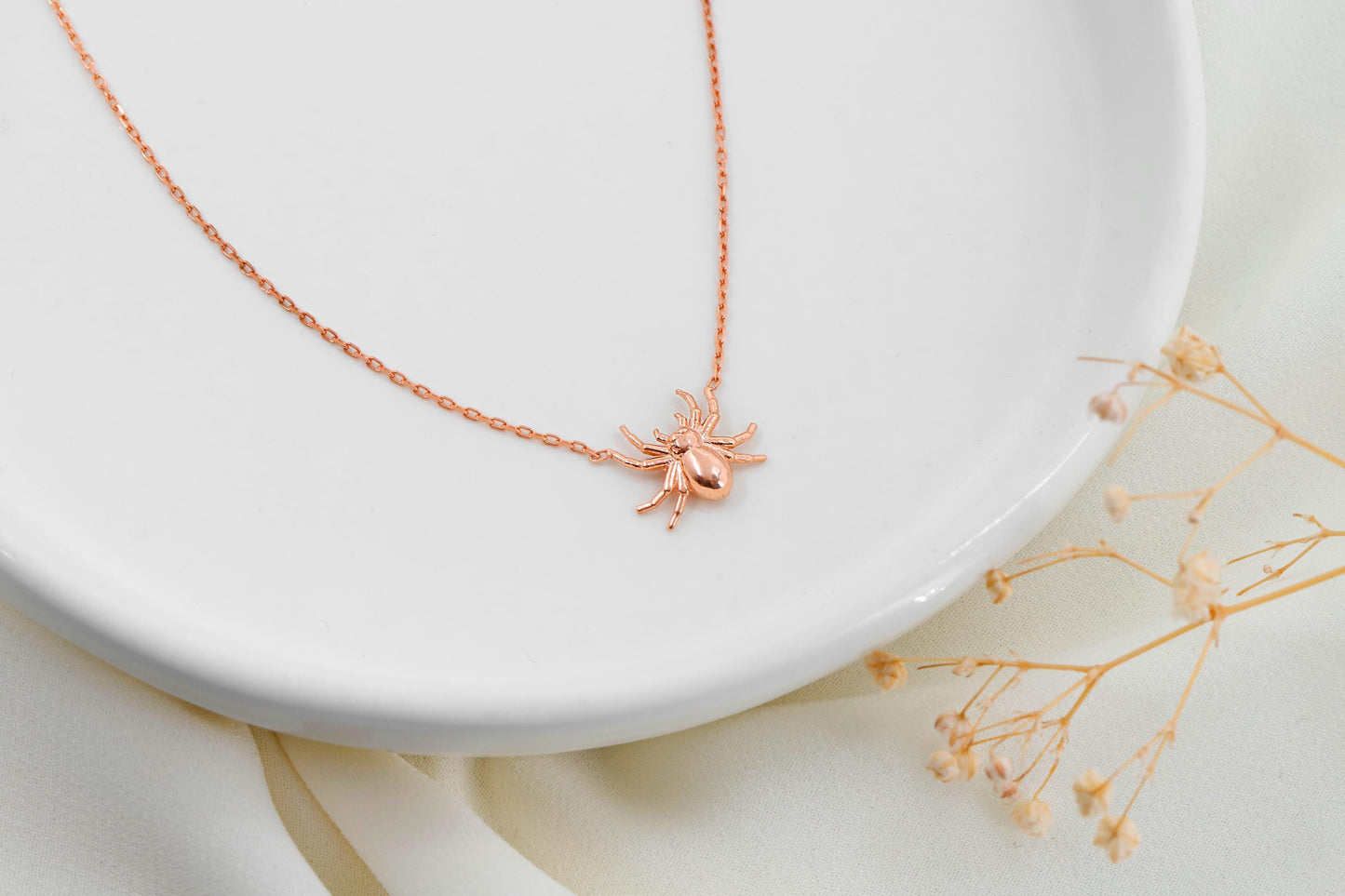Spider Web Necklace