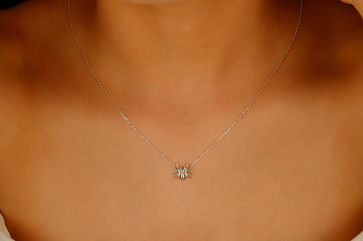 Spider Web Necklace