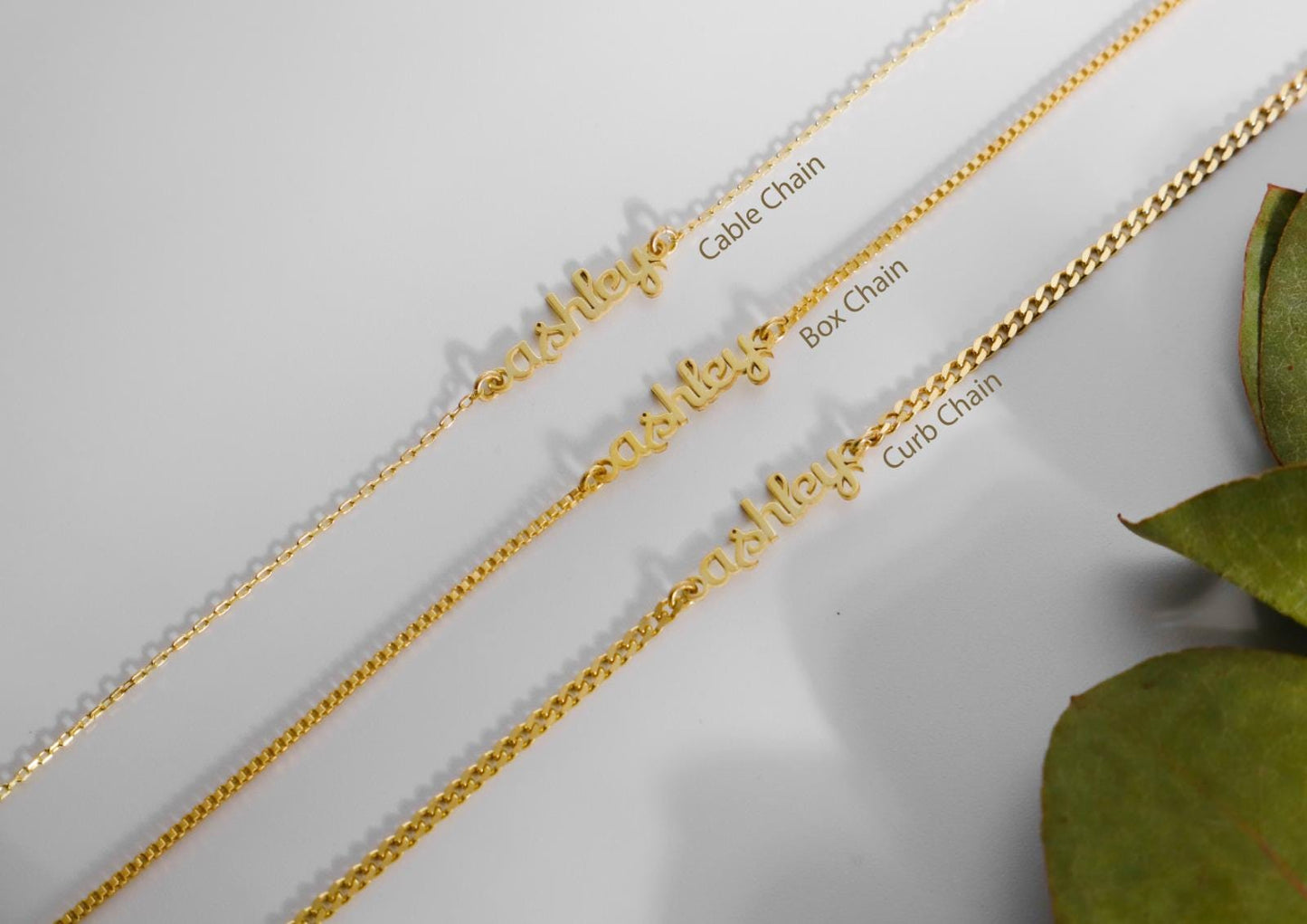 Multiple Name Necklace