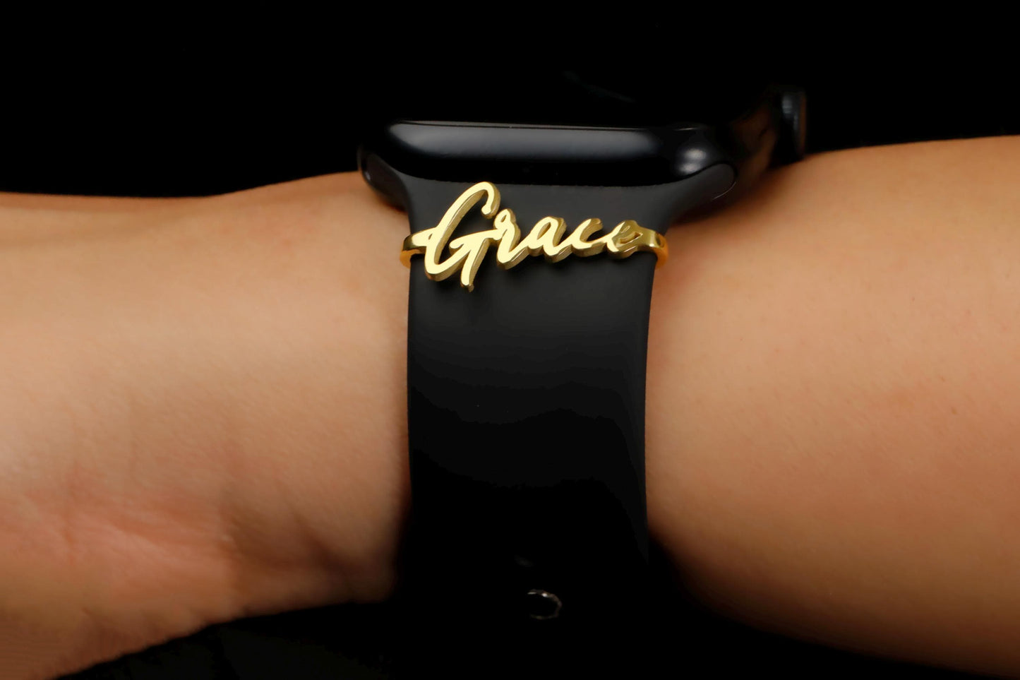 Watch Band Charm in Sterling Silver