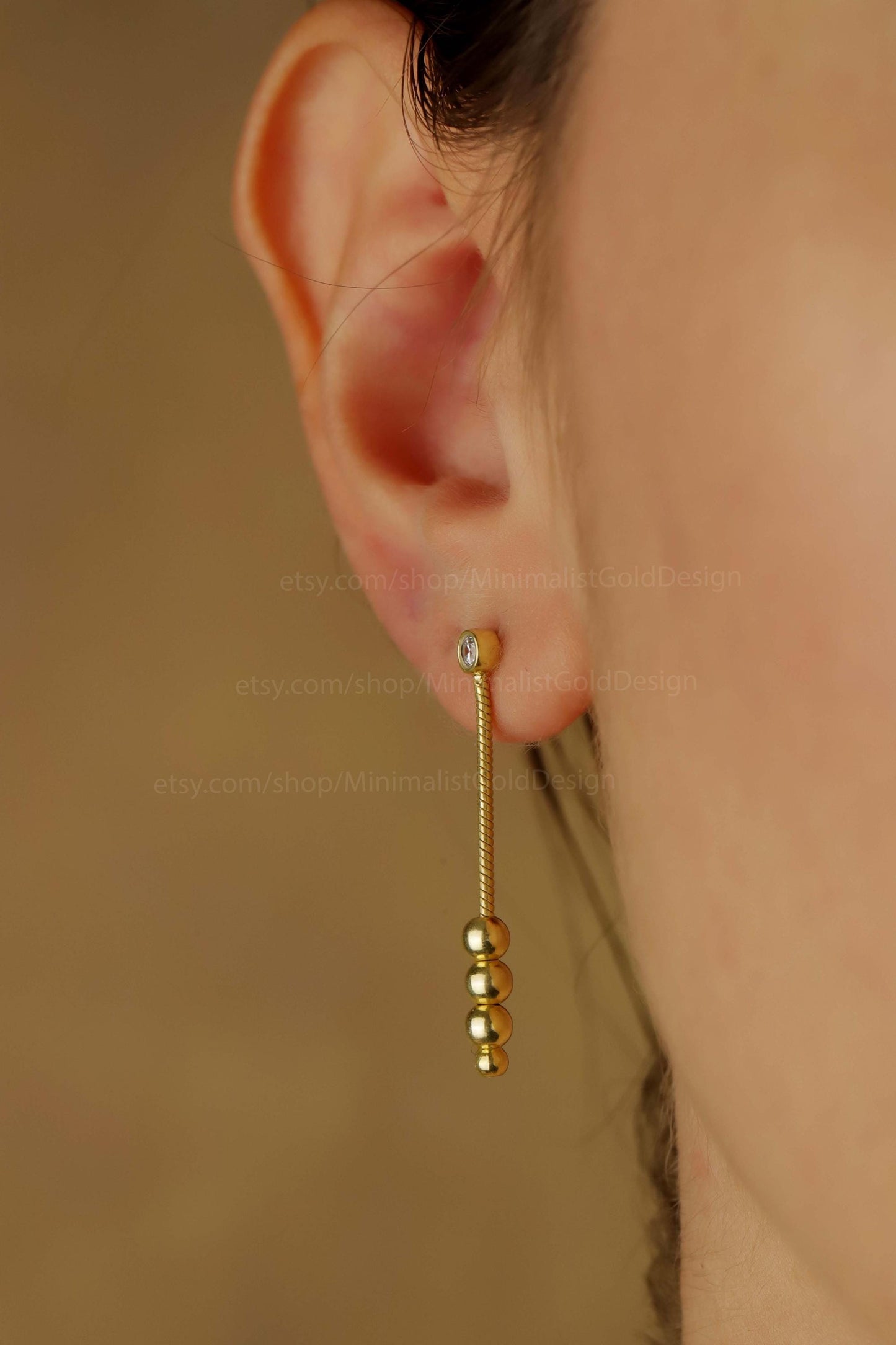 Morse Code Dangle Earrings - Meaningful Couples Gift for Friends