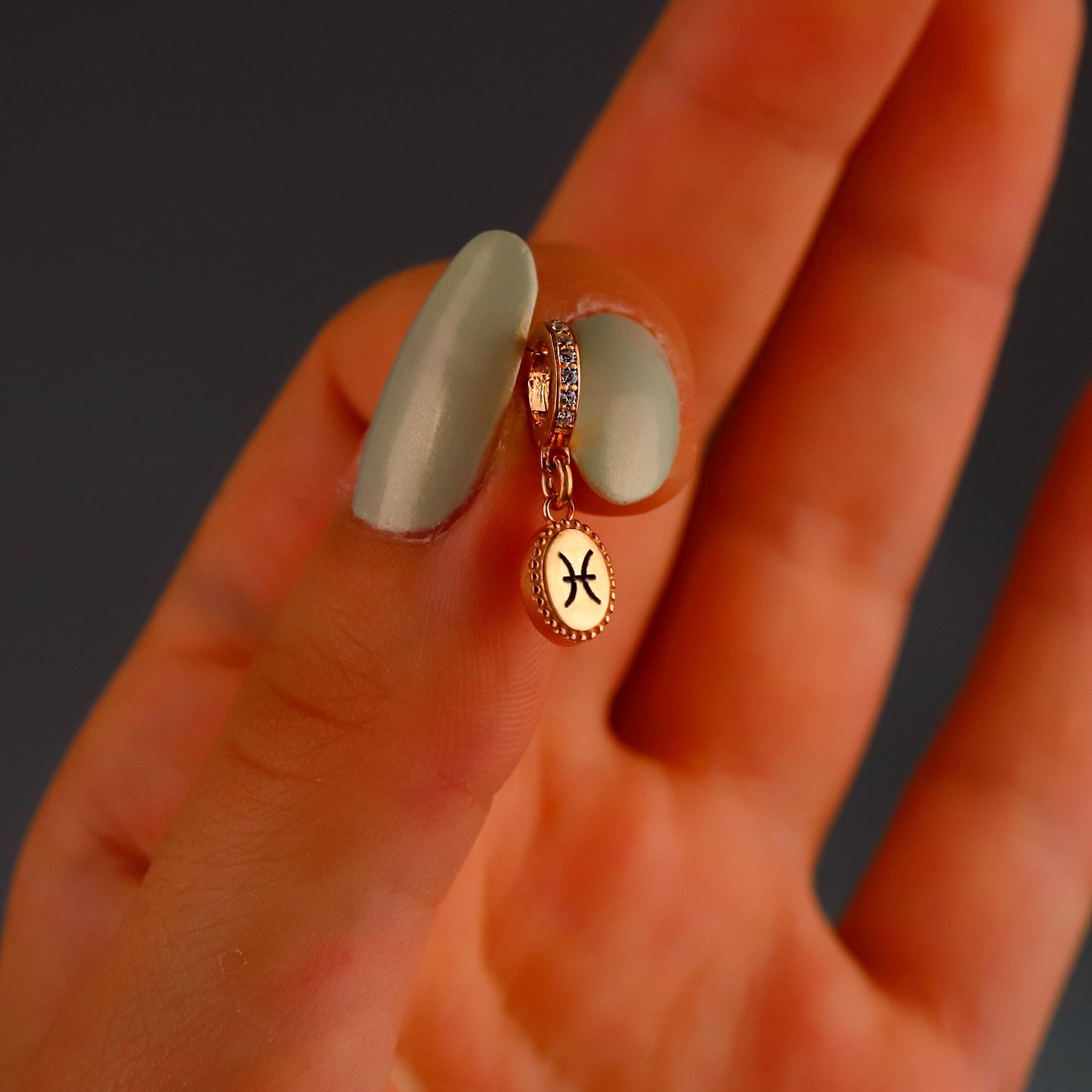 Zodiac Sign Sterling Silver Necklace - Personalized Interlocking Tag Jewelry for Inspired Souls