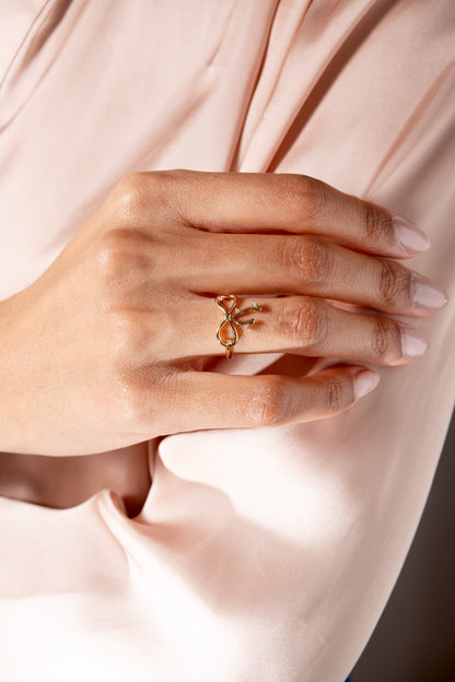 Coquette Bow Ring
