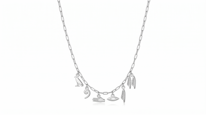 Elysian Jewelry Personalized Hieroglyphics Necklace - Silvergoldandrose