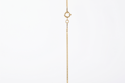 Shimmering 1mm Box Chain Necklace - Dazzling Elegance for Every Occasion