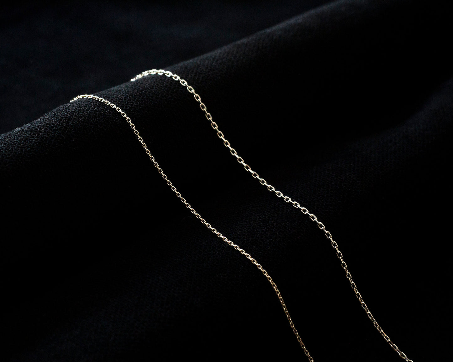 Best Seller, Sterling Silver Chain, Sterling Silver Gold Finished Chain, Dainty Rose Gold Chain, Everyday Chain, Simple Chain , Any Sizes - silvergoldandrose