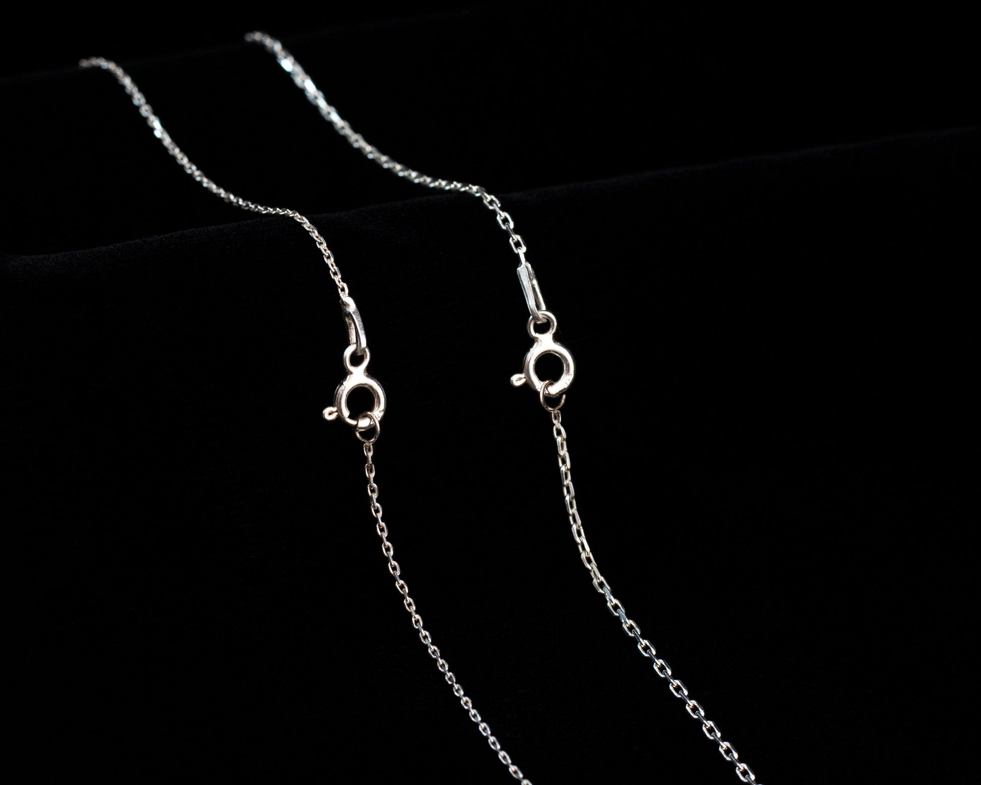 Best Seller, Sterling Silver Chain, Sterling Silver Gold Finished Chain, Dainty Rose Gold Chain, Everyday Chain, Simple Chain , Any Sizes - silvergoldandrose
