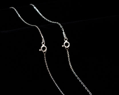 Best Seller, Sterling Silver Chain, Sterling Silver Gold Finished Chain, Dainty Rose Gold Chain, Everyday Chain, Simple Chain , Any Sizes - silvergoldandrose