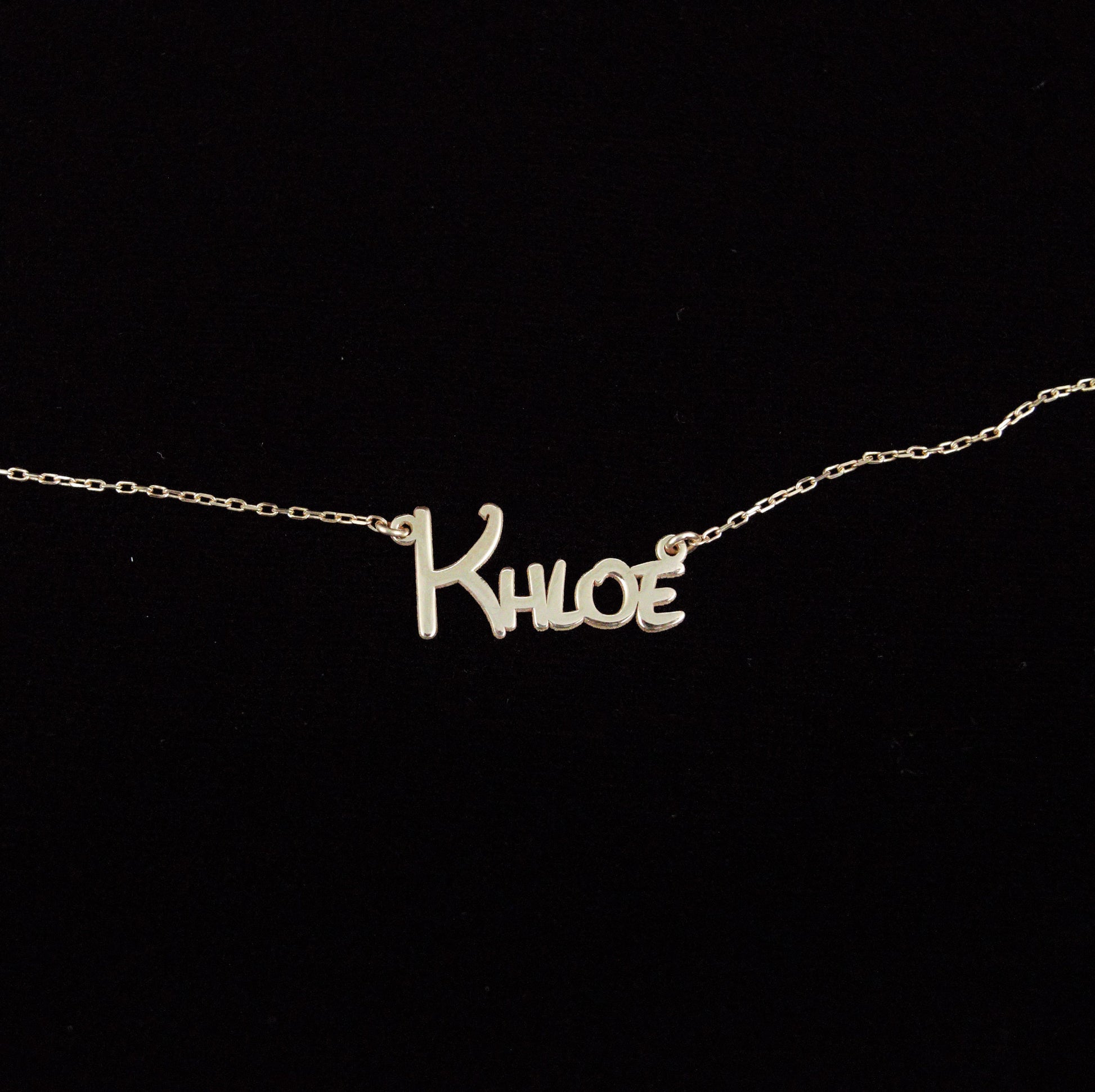 Comics Name Necklace with Birthstone for Daughters | Minimalist Amethyst Name Necklace | Personalized Jewelry | Birthday Gift - silvergoldandrose