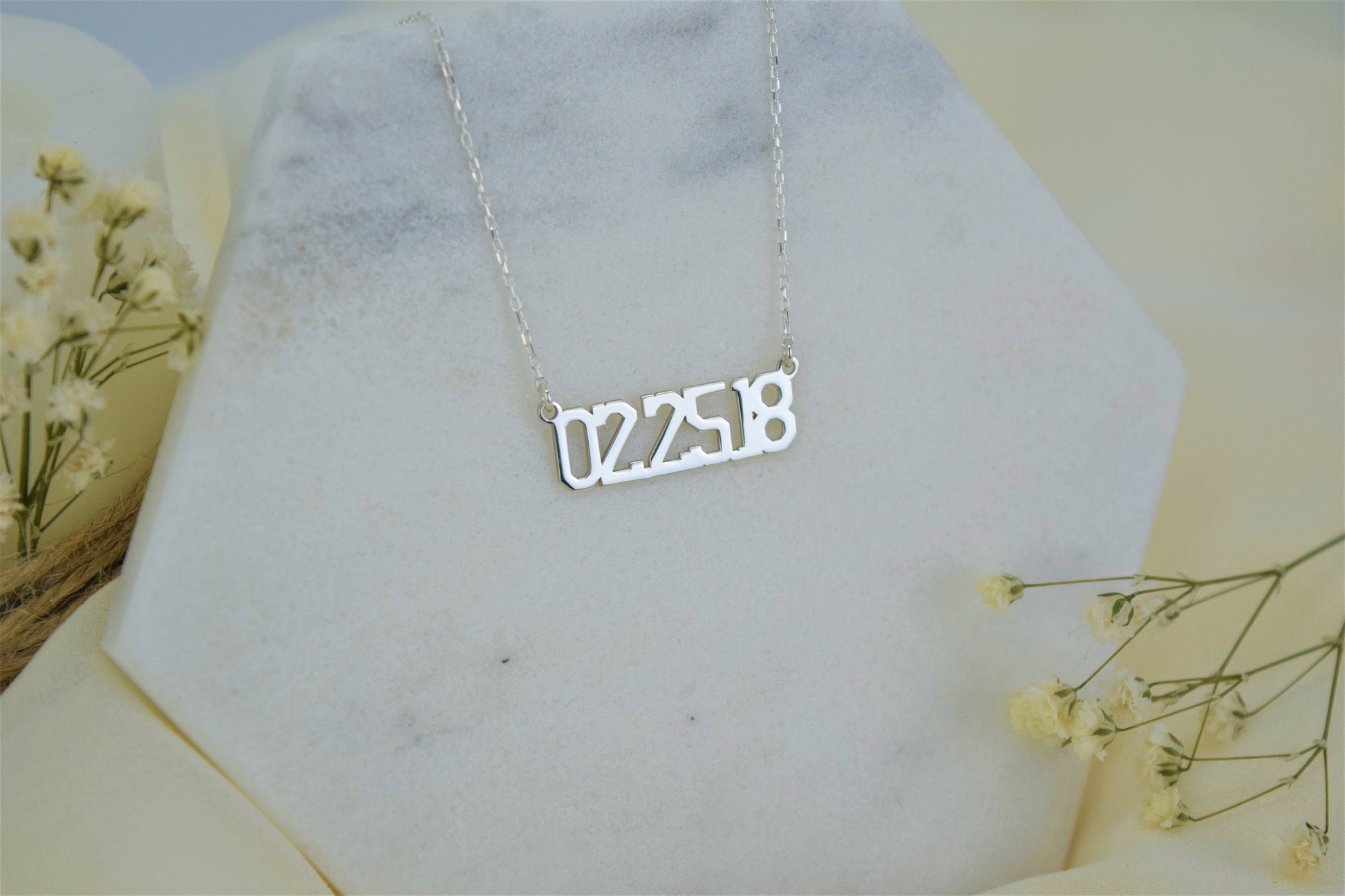 Number Necklace • Personalized Gift for Her • Gold Number Pendant • Sports Number Necklace • Number Year Necklace • Sport Jewelry • Baseball - silvergoldandrose