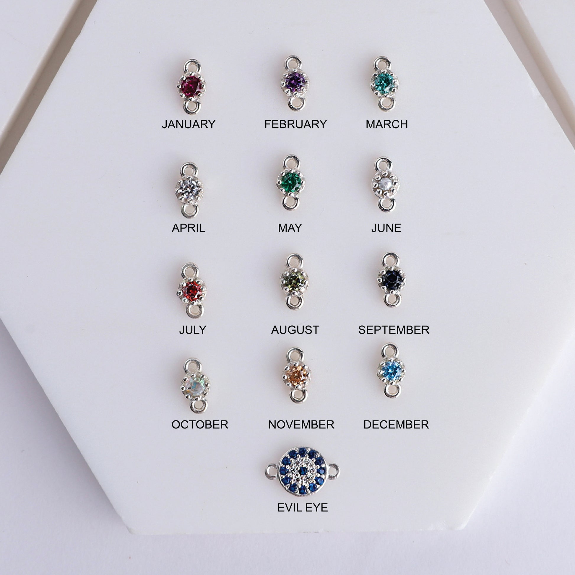 Comics Name Necklace with Birthstone for Daughters | Minimalist Amethyst Name Necklace | Personalized Jewelry | Birthday Gift - silvergoldandrose