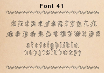 Sterling Silver Mens Necklace, Initial Necklace, Box Chain Old English Letter Jewelry Personalized • Gothic Style Custom Necklace - silvergoldandrose