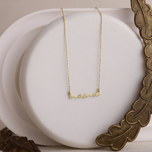 Mama Jewelry Dainty Silver Necklace for New Moms | Perfect Gift for Mother's Day & Birthdays