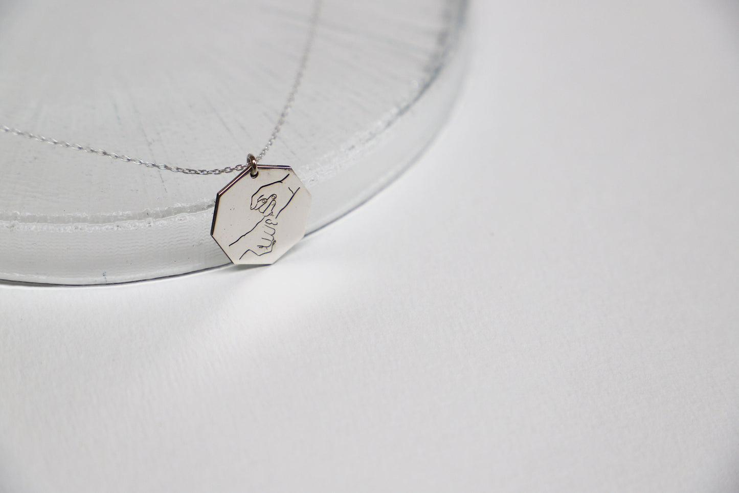 Unique Hand Gesture Pendant Necklace | Sign Language Jewelry for Friends | Inspirational Gift