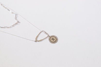 on https://silvergoldandrose.com/ . Pulse Heart Stethoscope Necklace - Elegant Design Celebrating Healthcare Heroes