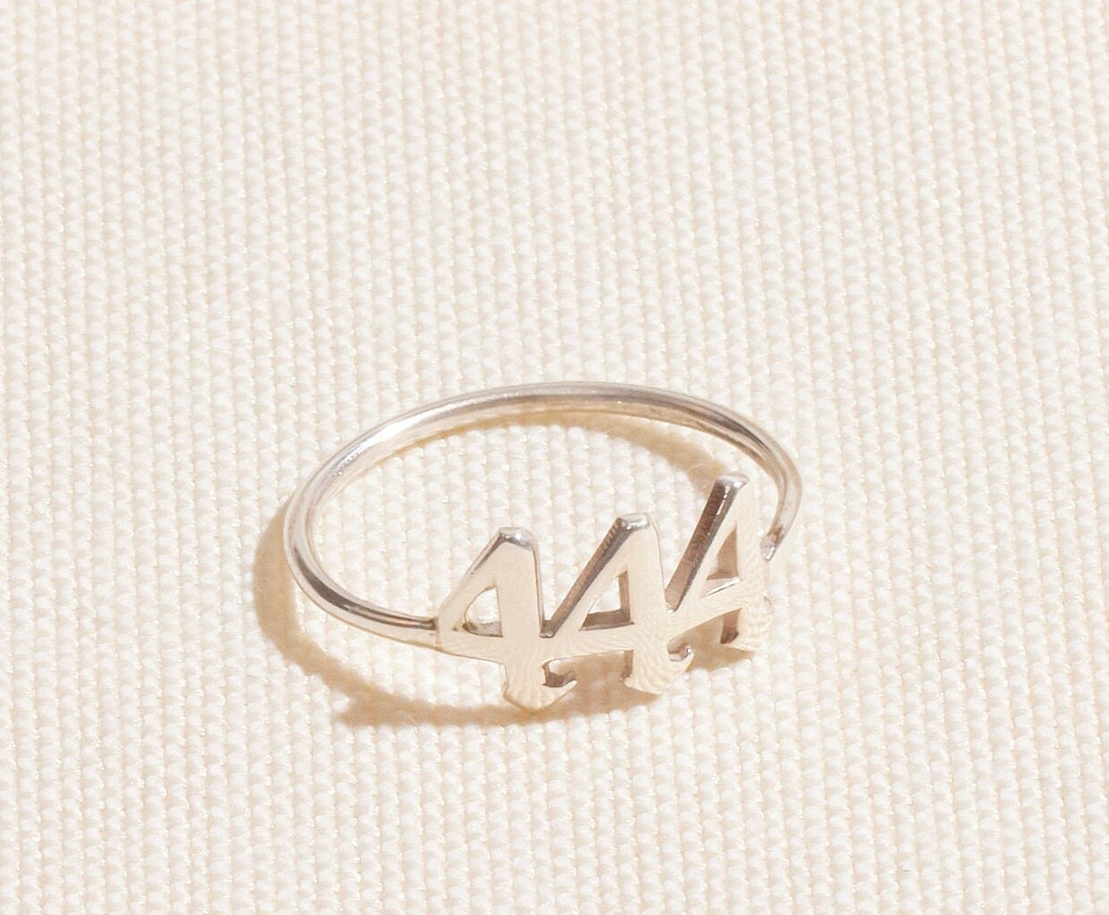 Dainty Angel Number Ring - Personalized 925 Sterling Silver Jewelry for Luck and Inspiration