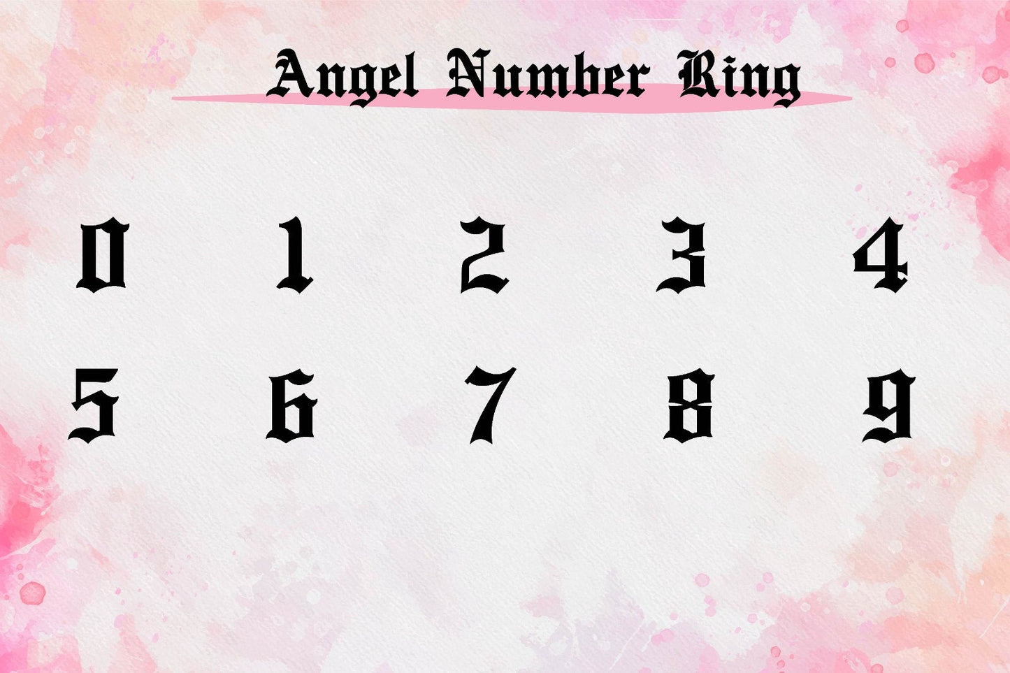 Dainty Angel Number Ring - Personalized 925 Sterling Silver Jewelry for Luck and Inspiration