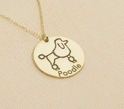 Personalized Pet Paw Print Necklace | Perfect Gift for Dog & Cat Lovers
