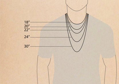 Sterling Silver Mens Necklace, Initial Necklace, Box Chain Old English Letter Jewelry Personalized • Gothic Style Custom Necklace - silvergoldandrose