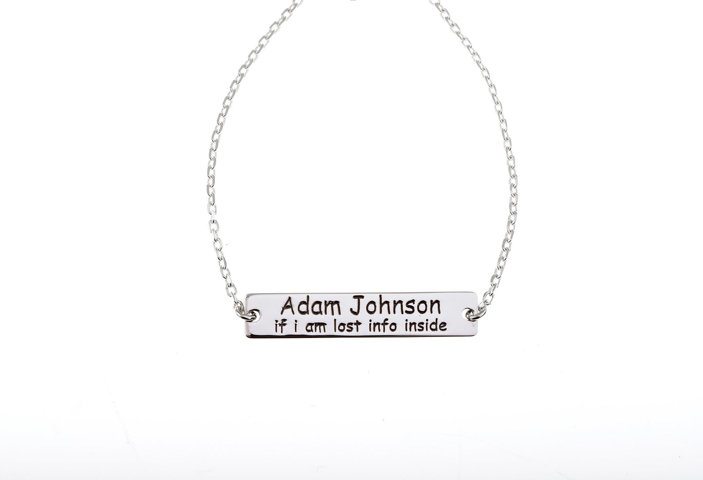 Personalized Medical ID Bracelet, Diabetes Alert Jewelry • Autism Awareness, Prescription, Allergy, Safety Bracelet by NecklaceDreamWorld