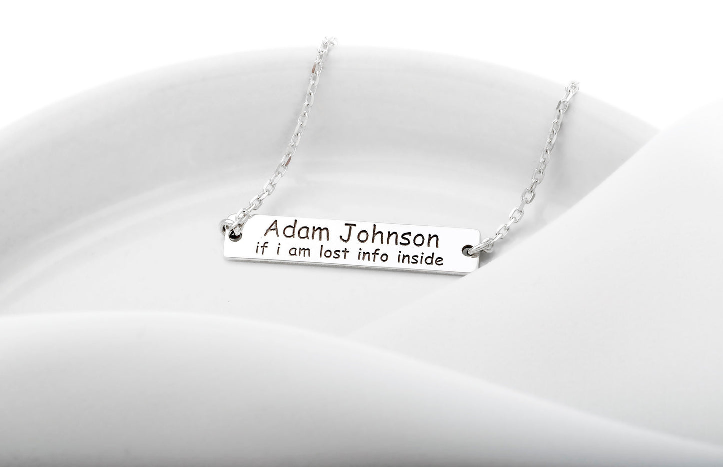 Personalized Medical ID Bracelet, Diabetes Alert Jewelry • Autism Awareness, Prescription, Allergy, Safety Bracelet by NecklaceDreamWorld
