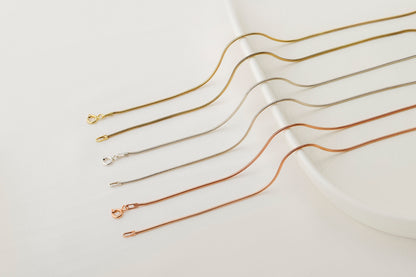 Foxtail Luxe Chain Necklace - Dazzling Design, Adjustable Length, Effortless Style