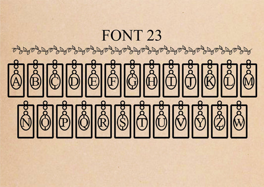 Gold Personalized New Special Letter Dangle Earrings. Dainty Looking Modern Initial Earrings by NecklaceDreamWorld - silvergoldandrose