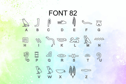 FONT CHART