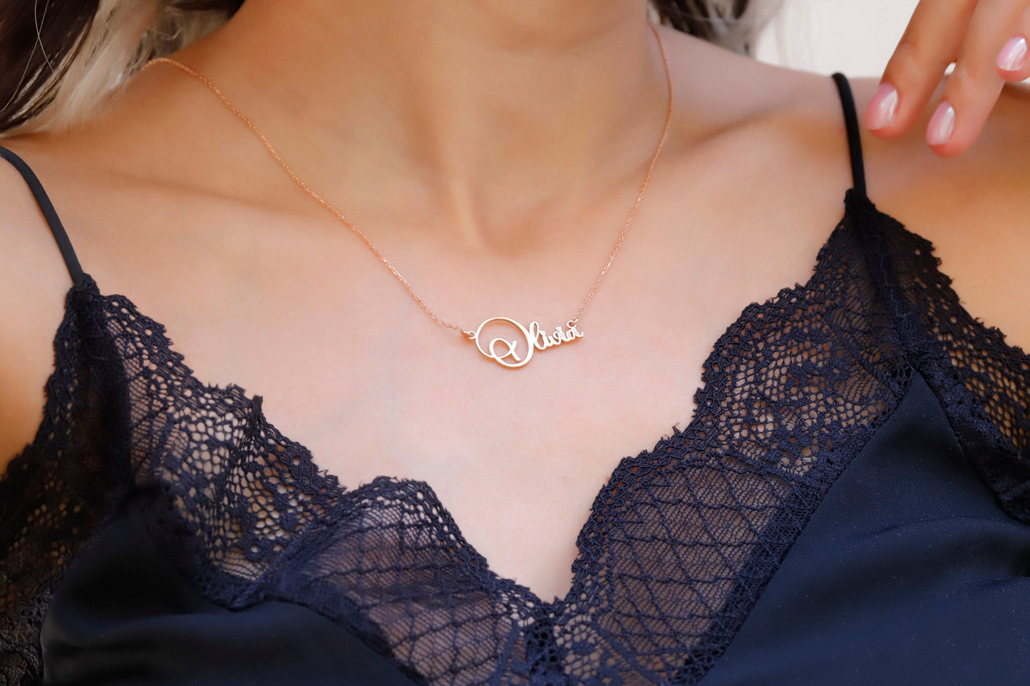 Personalized Name Necklace in Gold & Silver | Solid 925 Sterling Silver | Perfect Gift for Best Friends