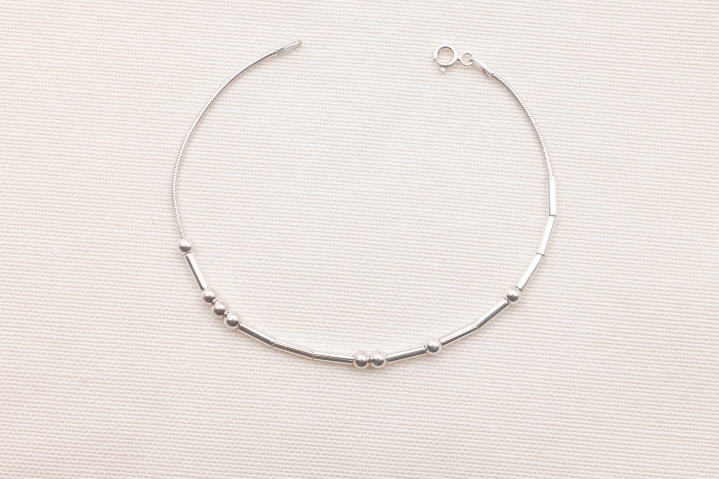 SilverGlow Morse Code Bracelet - Customizable Hidden Message Jewelry