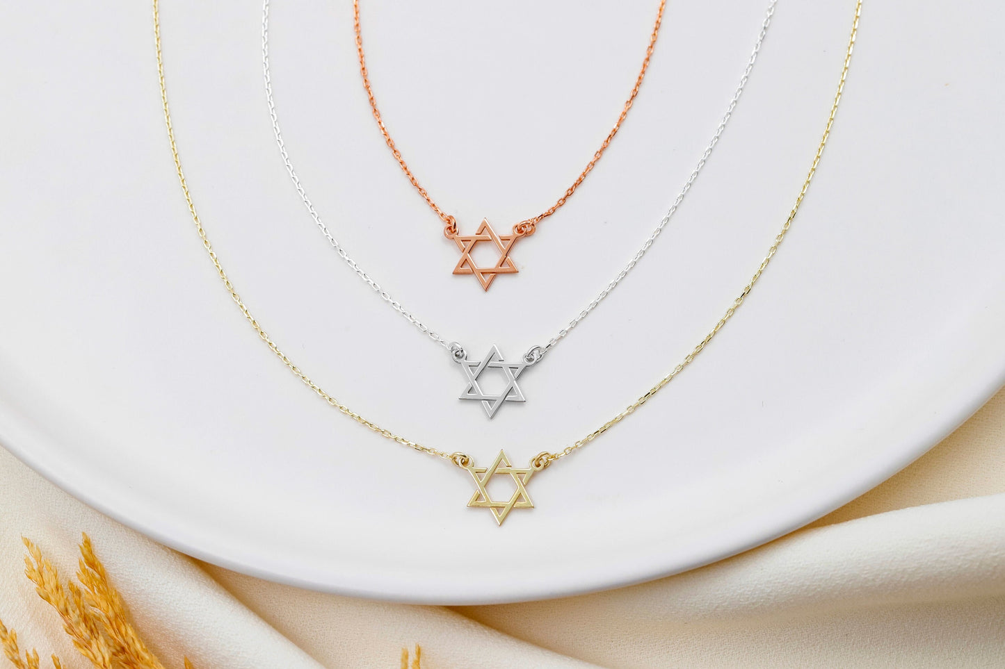 Star of David Necklace