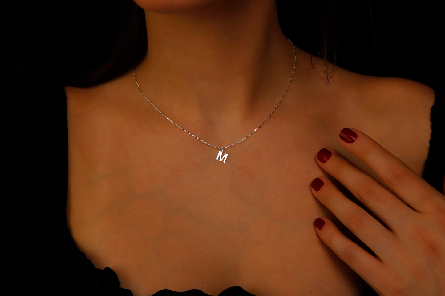 Initial Necklace | Letter Charm Necklace | Custom Initial Necklace | Personalized Jewelry | Personalized Gifts | Necklace for Women