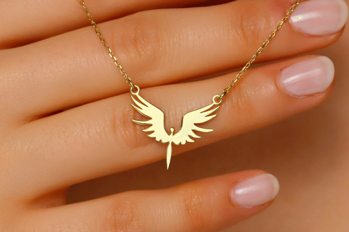 Archangel Michael’s Phoenix Necklace - Ignite Your Spirit with Radiant Resilience