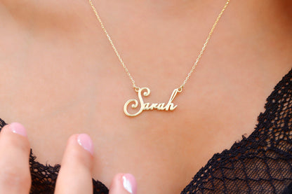 Gold Name Necklace - Customizable Jewelry for a Personal Touch