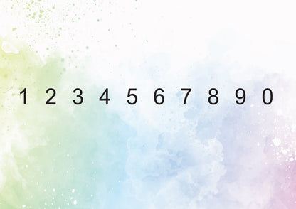 font chart