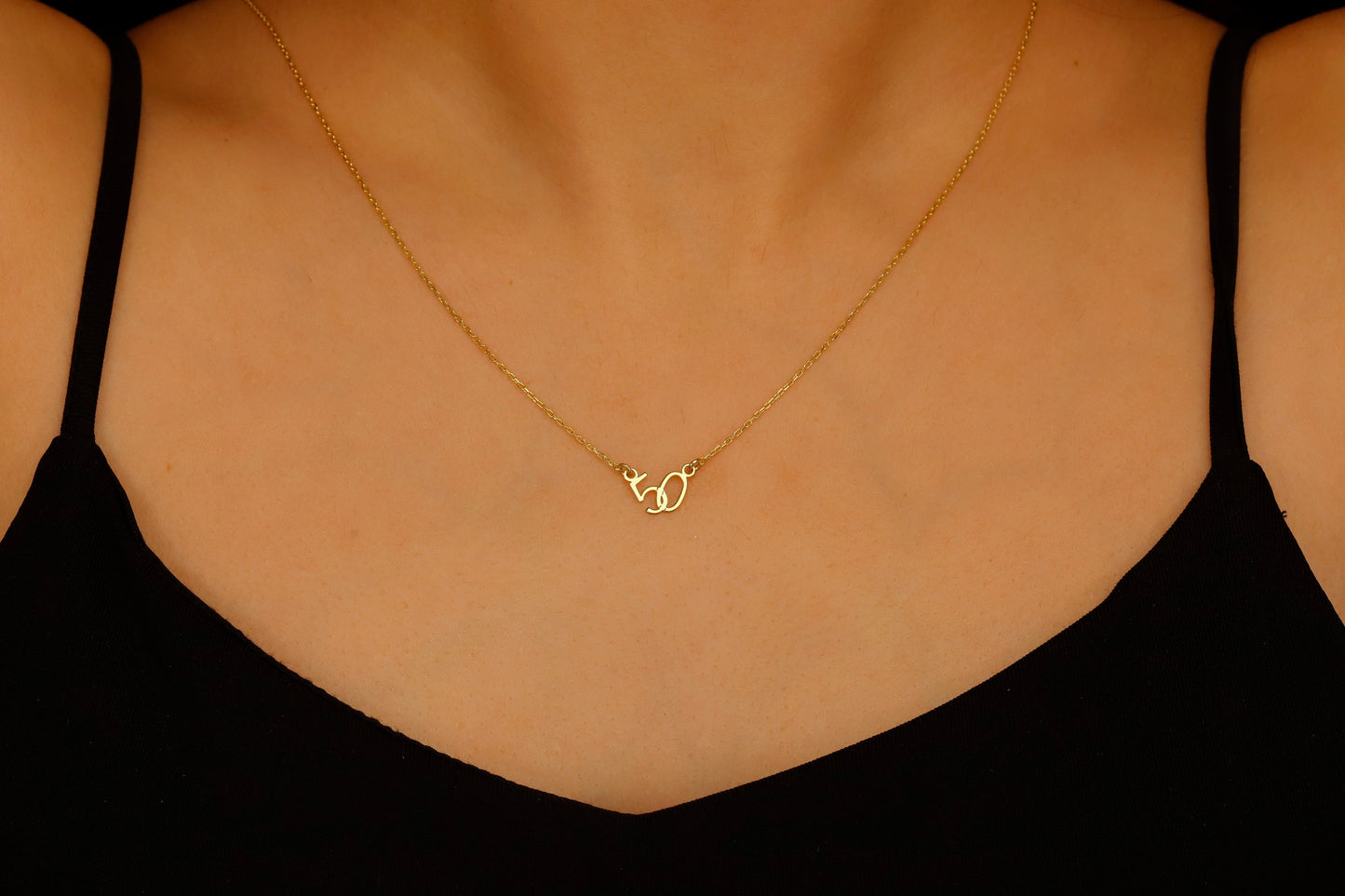 Lucky Numbers Personalized Interlock Necklace - Celebrate Your Unique Journey