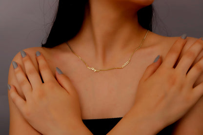 Personalized Name Necklace - Celebrate Your Unique Identity with Customizable Style
